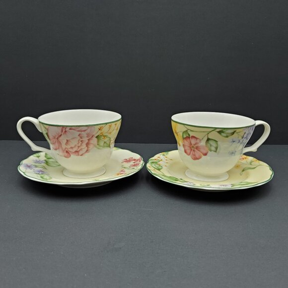 Westbury Court Christina Tea Cups & Saucers Floral Coffee Tea Sets - Picture 1 of 7